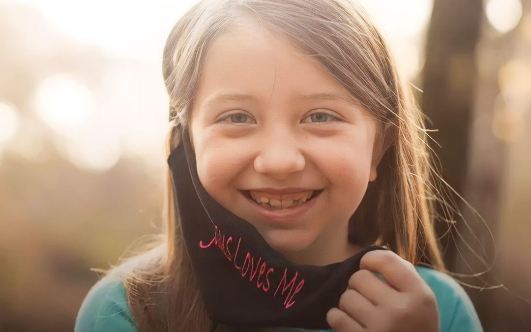 A third grader fought to wear her ‘Jesus Loves Me’ mask to school — Wins First Amendment battle with school district