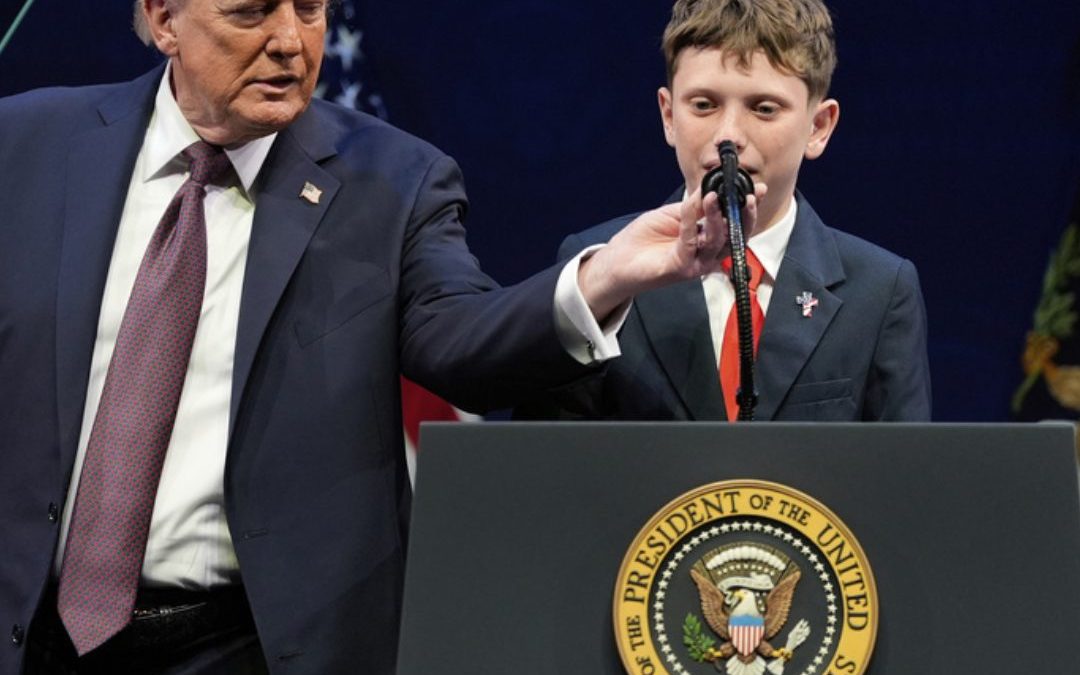 A 12-Year-Old Boy Who Opposed Gender Ideology Speaks Alongside President Trump at Museum of the Bible